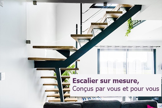 escalier sur mesure