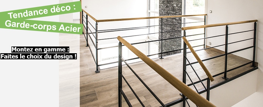 barriere escalier sur mesure