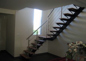 Escalier métalique