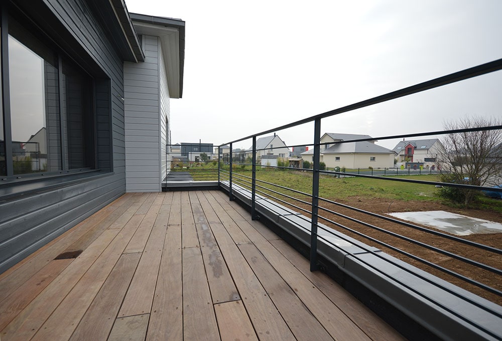 Garde-corps Terrasse Acier RAL - Extérieur